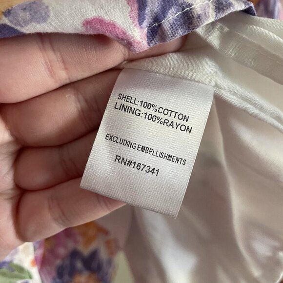 Hello Molly Women 4 Colorful Floral Swoon Over You Tiered Halter Mini Dress NWT - Picture 14 of 15